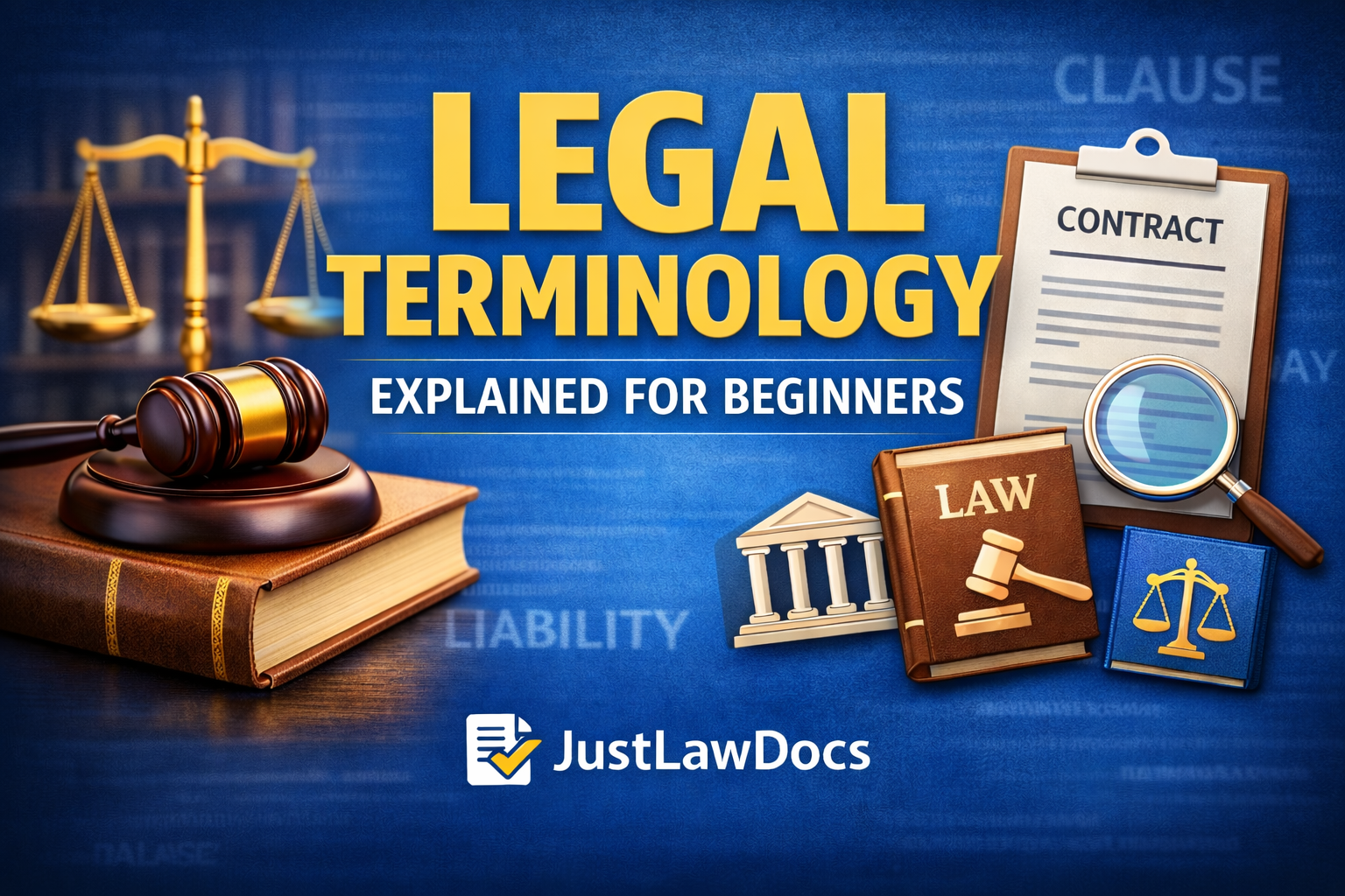 Legal Terminology Explained:  A Beginner’s Guide to Understanding Legal Documents